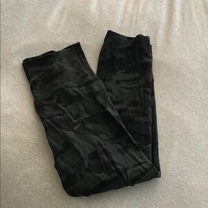 lululemon athletica Black Camouflage Leggings